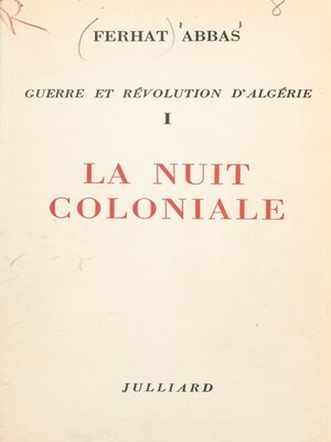 cover image of Guerre et révolution d'Algérie (1)